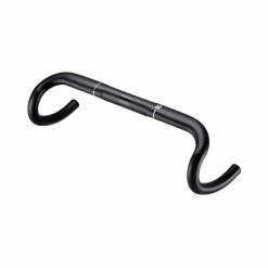 3T Road Lenker Superergo Pro 44cm (c-c Unten), Schwarz/weiss, 31.8mm, DI2 Ready