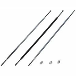 ACC SPK SRAM STR BLK 246MM 3PCS SRAM