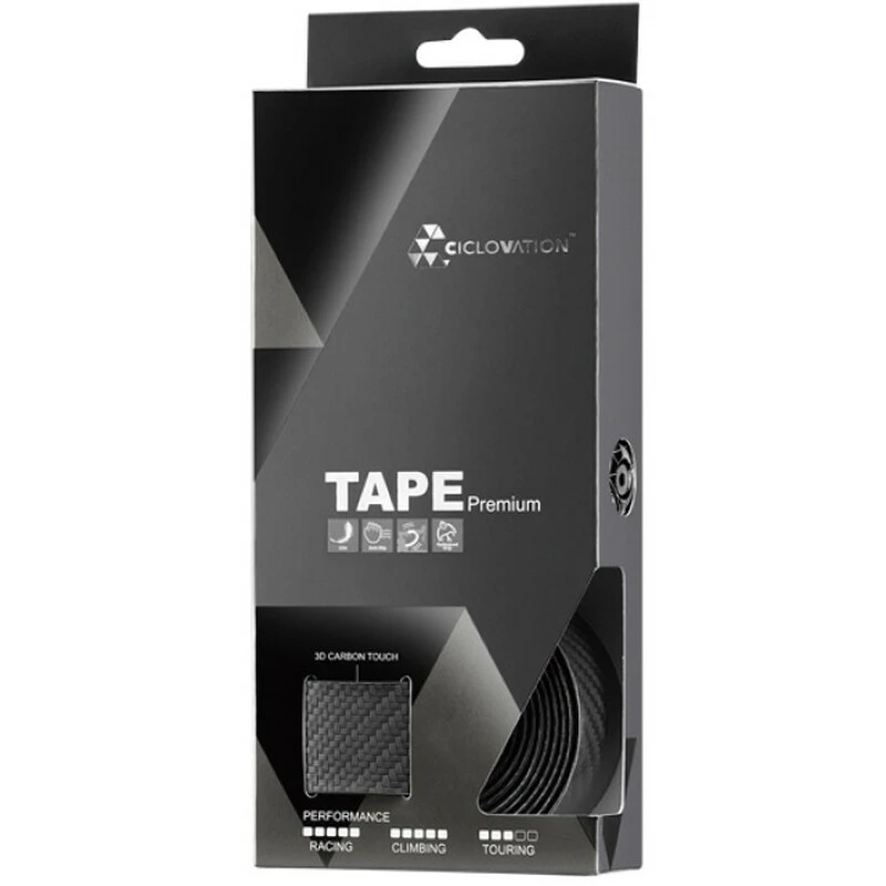 Ciclovation Lenkerband 3D Carbon Touch, Black, PU Based, 1.8mm, 2000 X 30mm – Bild 3