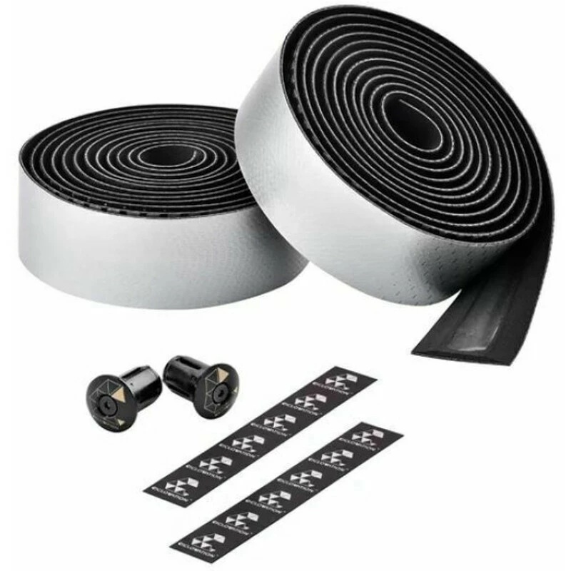 Ciclovation Lenkerband Leather Touch Metallic, Satin Silver, PU Based, 3.0mm, 2000 X 30mm