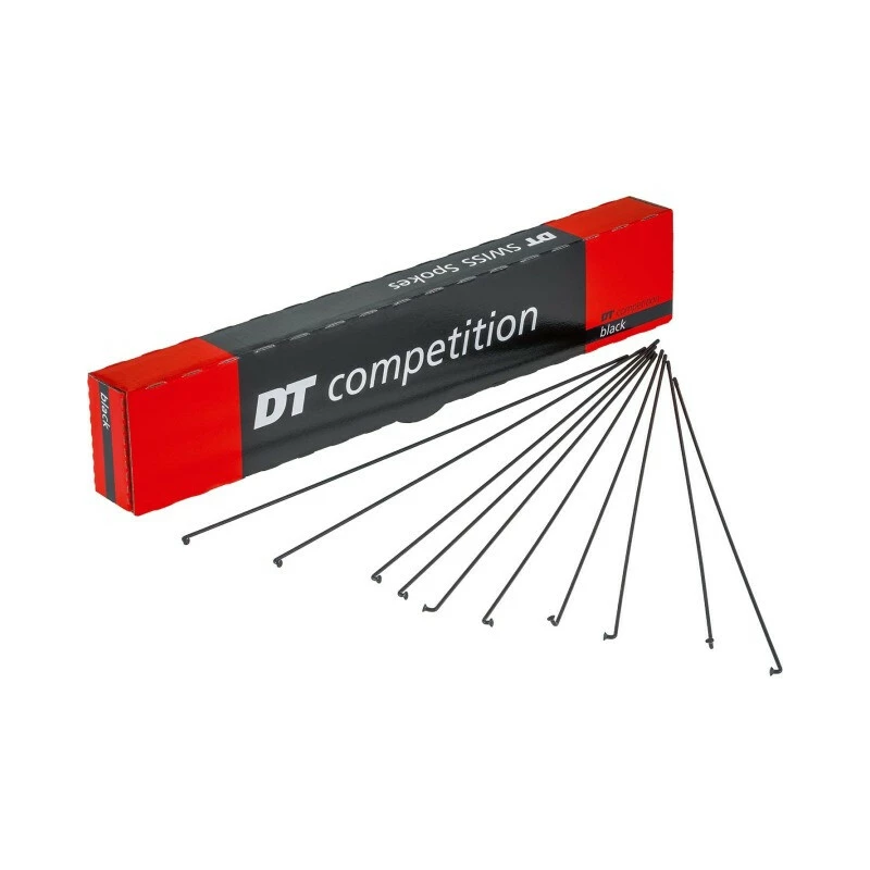 Dt-swiss DT Speiche Competition Race 2.0-1.6 Schwarz 252mm – Bild 2