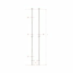 Dt-swiss DT Speichen Aerolite Straight Pull 242mm 100 Stk.