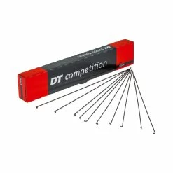 Dt-swiss DT Swiss Speichen Competition Race 304mm Schwarz, 2,0/1,6mm, Ohne Nippel, Karton &agrave; 100 Stk.