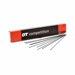 Dt-swiss DT Swiss Speichen Competition Straightpull 256mm Schwarz, 2,0/1,8mm, Ohne Nippel, Karton à 100 Stk.