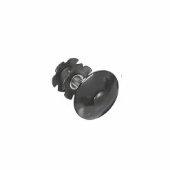 Ergotec Aheadkralle, One Time Plug 1 1/8&quot; Ahead Kralle+Deckel+Schraube Black