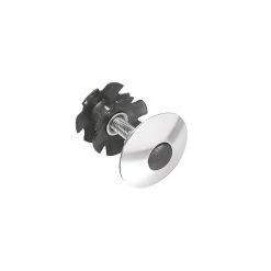 Ergotec Aheadkralle, One Time Plug 1 1/8&quot; Ahead Kralle+Deckel+Schraube Silver
