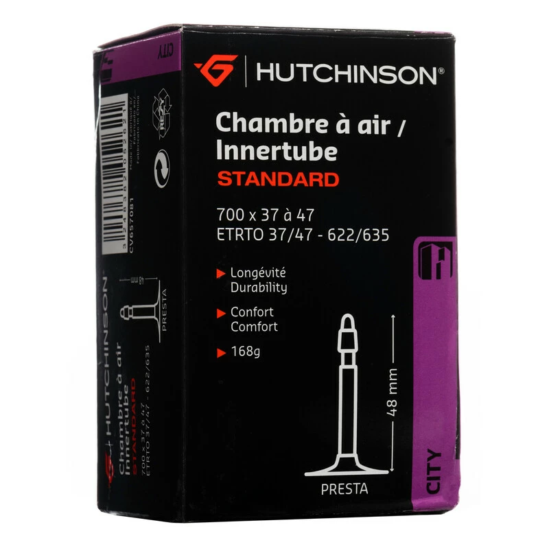 Hutchinson Schlauch, STANDARD, 700x37-50 (37/50-622/635) Schrader 35mm, CV658001