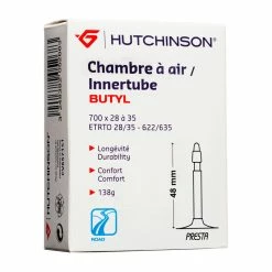 Hutchinson Schlauch, STANDARD, ECO 700x28-35 Presta 48mm, CV657141