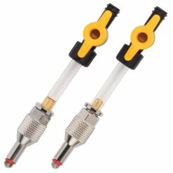 Jagwire Ersatzteil, ELITE BLEED KIT MINERAL Universal Adapter Quick Turn Valve, Red Seals WST055