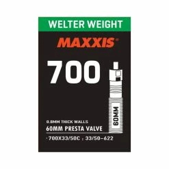 MAXXIS Welter Weight 0.8mm, Presta RVC 60mm (LL) 700x33-50, 33/50-622, 129g