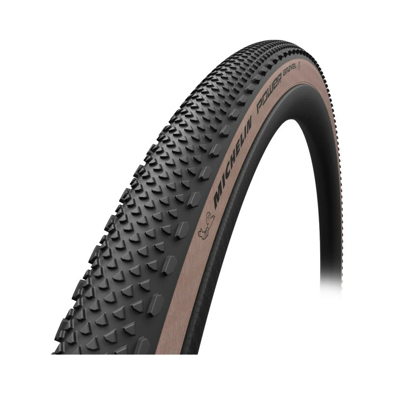 Michelin Power Gravel V2 Competition Line TLR 35mm, 700x35C, Faltbar, Braun