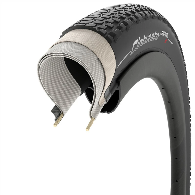 Pirelli Cinturato Gravel TLR Hard Terrain 700x45C Black 700x45c – Bild 2