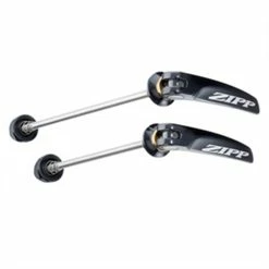QR-Steel 100/130mm Pair Zipp For Road Wheels Black