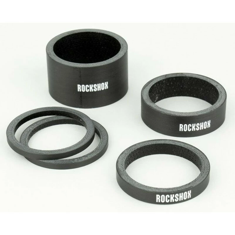 ROCKSHOX SRAM Headset Spacer Set, Carbon 2.5mm X 2, 5mm X 1, 10mm X 1, 20mm X 1