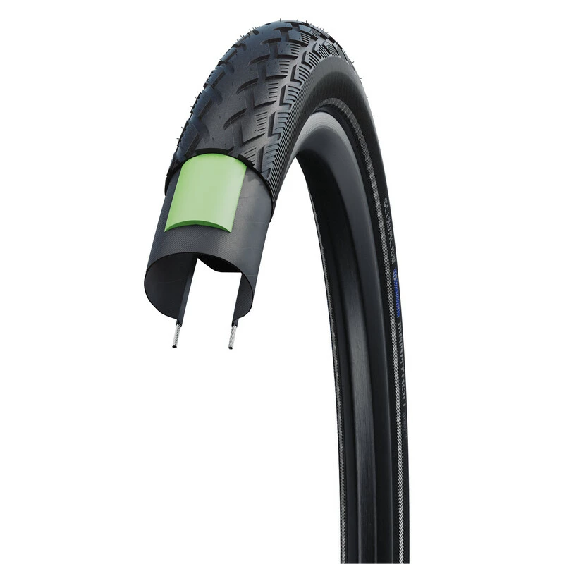 Schwalbe MARATHON GreenGuard 700x25C,Drahtreifen Schwarz-reflex25-622,HS420