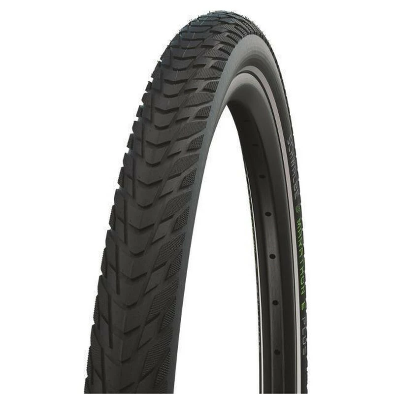 Schwalbe Pneu Marathon E-Plus 700x47C Starr Mit Reflexstreifen Black