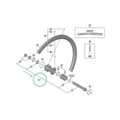 Shimano Achse Komplett WH-R9170-C60-R12