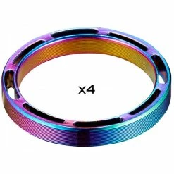Supacaz Spacer 1 1/8&quot; SupaSpacer 5mm, 4 Stk., Oil Slick