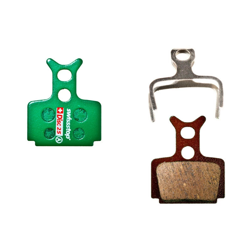 SwissStop Bremsbelag Disc 25 Formula Organic, Box à 25 Paar, RO/T1/R1 Racing, R1, C1, CR3, T1, RO, Mega, One, RX, RR1, MONTAGE