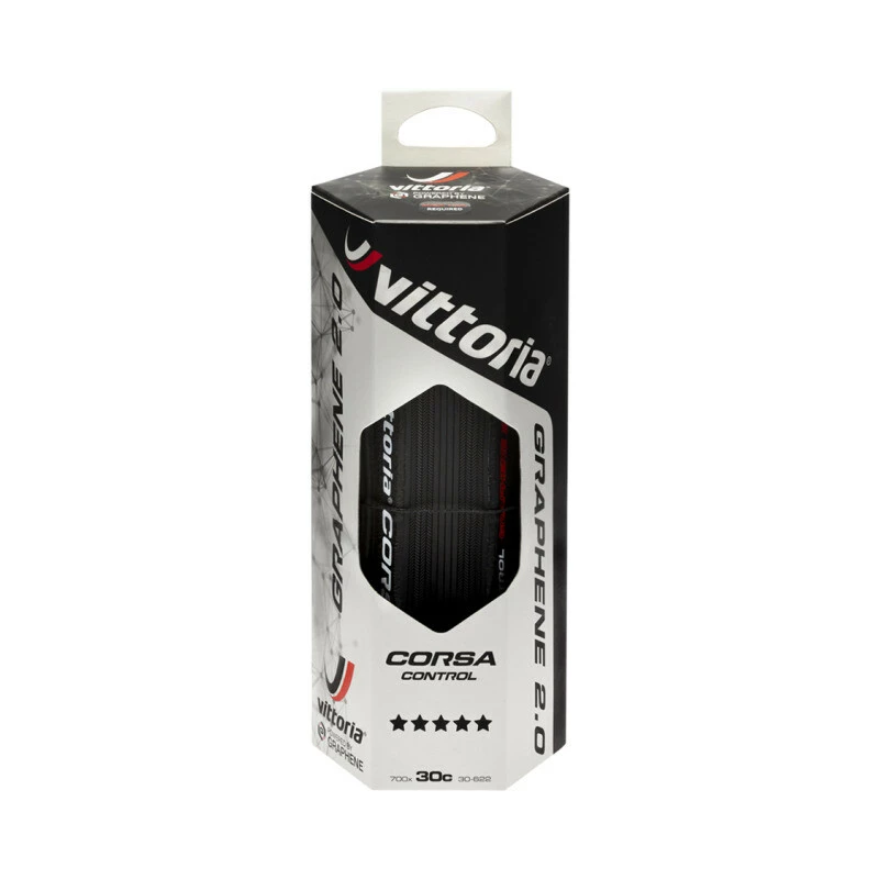 Vittoria Faltreifen Corsa Control, 700x25C, Graphene 2.0, Faltbar, Braun/schwarz – Bild 3