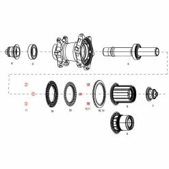 ZIPP NSW Magnet Kit, F&uuml;r Cognition Naben