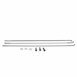 Zipp Spoke And Nipple 248mm CX-Ray J-Bend Qty 3 Black