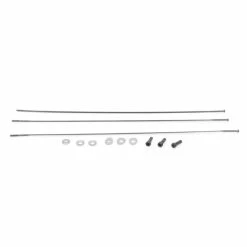 Zipp Spoke And Nipple 266mm CX-Ray Straight Pull Qty 3 Black